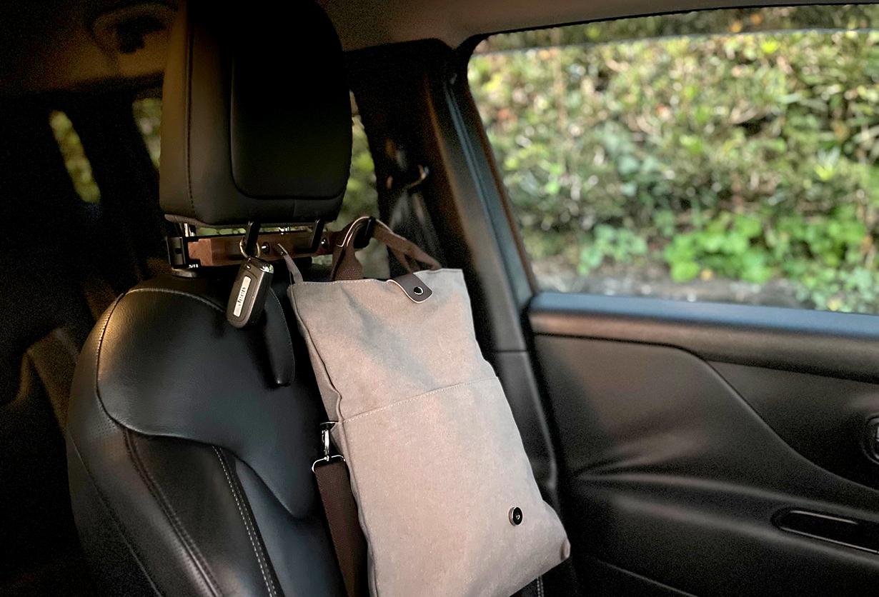 ヘッドレスト3連フック バック 傘 ゴミ袋 リュック アクセサリー | 4枚目